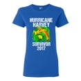 thumbnail image 1 of Ladies Hurricane Harvey Storm Survivor Houston Texas 2017 DT T-Shirt Tee, 1 of 2