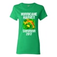 thumbnail image 1 of Ladies Hurricane Harvey Storm Survivor Houston Texas 2017 DT T-Shirt Tee, 1 of 2