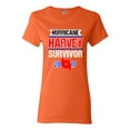 thumbnail image 1 of Ladies Hurricane Harvey Survivor Cyclone Symbol 2017 Houston Texas DT T-Shirt Tee, 1 of 2