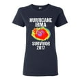 thumbnail image 1 of Ladies Hurricane Irma Survivor 2017 DT T-Shirt Tee, 1 of 2