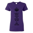 thumbnail image 1 of Ladies I Can't Keep Calm I'm Going To Be A Big Sister Family DT T-Shirt Tee, 1 of 2