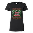 thumbnail image 1 of Ladies I Don't Know Margo Vacation Ugly Christmas Gift Funny DT T-Shirt Tee, 1 of 2
