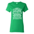 thumbnail image 1 of Ladies I Have A Tattoo Daughter Just Like Normal Daughter Funny DT T-Shirt Tee, 1 of 2