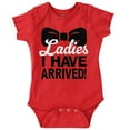 thumbnail image 1 of Ladies I Have Arrived Bowtie New Son Bodysuit Jumper Boys Infant Baby Brisco Brands NB, 1 of 7