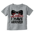 thumbnail image 1 of Ladies I Have Arrived Bowtie New Son Youth T Shirt Tee Boys Infant Toddler Brisco Brands 4T, 1 of 5