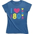 thumbnail image 1 of Ladies I Love The 80s Retro Fancy Graphic Design Choose Life Women T-Shirt, 1 of 4