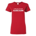 thumbnail image 1 of Ladies I Speak Fluent Sarcasm Funny T-Shirt Tee, 1 of 2