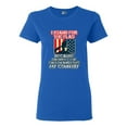 thumbnail image 1 of Ladies I Stand For The Flag I Respect Fallen Love My Country DT T-Shirt Tee, 1 of 2