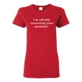 thumbnail image 1 of Ladies I'm Silently Correcting Your Grammar T-Shirt Tee, 1 of 2