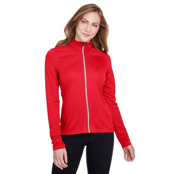Ladies' Icon Full-Zip - HIGH RISK RED - 2XL