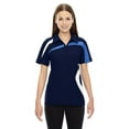 thumbnail image 1 of Ladies' Impact Performance Polyester Piqué Colorblock Polo - NIGHT - S, 1 of 2