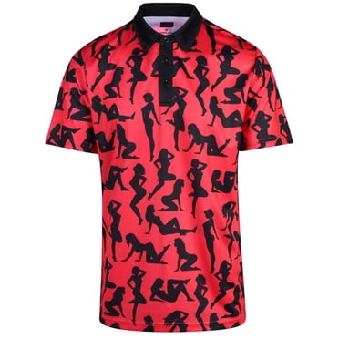 Ladies In Red Mens Golf Polo Shirt by ReadyGOLF