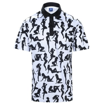 Ladies In White Mens Golf Polo Shirt by ReadyGOLF