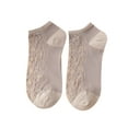 thumbnail image 1 of Ladies Invisible Lace Socks Thin Cotton Bottom Non Slip Low Cut Footies for Flats Summer, 1 of 8
