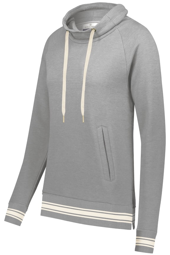 Ladies Ivy League Funnel Neck Pullover