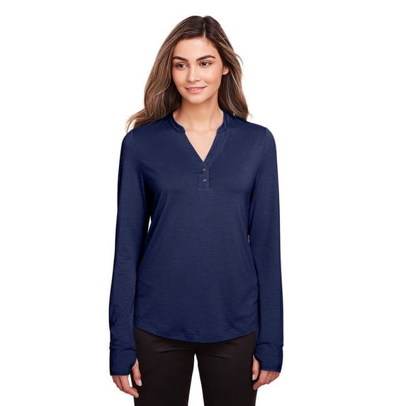 Ladies' Jaq Snap-Up Stretch Performance Pullover CLASSIC NAVY XS