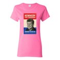 thumbnail image 1 of Ladies John F. Kennedy JFK 1960 Campaign Poster T-Shirt Tee, 1 of 2