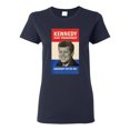 thumbnail image 1 of Ladies John F. Kennedy JFK 1960 Campaign Poster T-Shirt Tee, 1 of 2