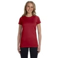 thumbnail image 1 of Ladies' Junior Fit Fine Jersey T-Shirt 3616, 1 of 3