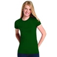 thumbnail image 1 of Ladies' Junior Fit Fine Jersey T-Shirt 3616, 1 of 2