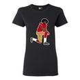 thumbnail image 1 of Ladies Kaepernick 7 Kneel Stand Football Protest Kap Front Back DT T-Shirt Tee, 1 of 3