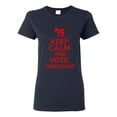 thumbnail image 1 of Ladies Keep Calm And Vote Democrat Politics T-Shirt Tee, 1 of 2