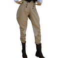 thumbnail image 1 of Ladies Khaki Jodhpurs Breeches for Horse Riding and Equestrian Sports, 1 of 4