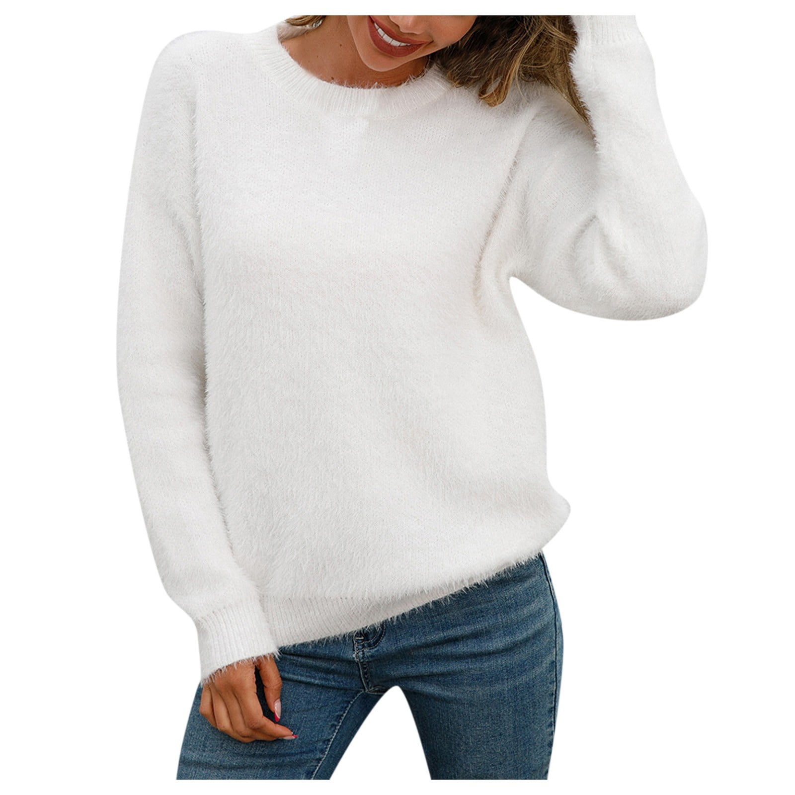 round neck sweater for women