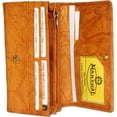 thumbnail image 1 of Ladies Leather Credit Card ID Holder Organizer Wallet Snap Closure 1547 CF (C), 1 of 4