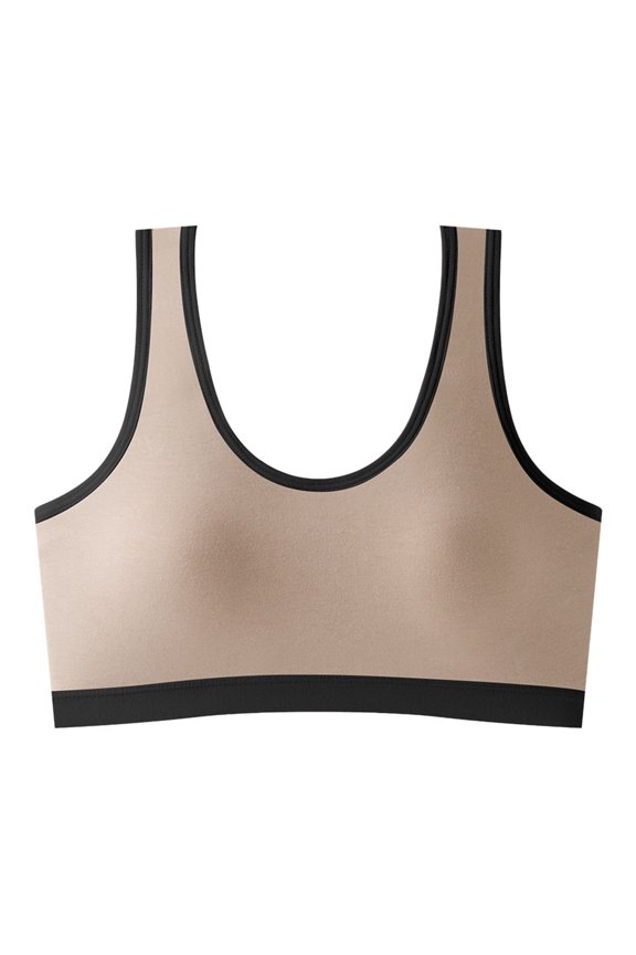 Ladies Light Underwear Lace Without Steel Ring Gathered Comfortable Straps Tank Top Models Bottoming Bra