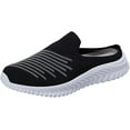 thumbnail image 1 of Ladies Lightweight Knitted Mesh Fabric Non-Slip Rubber Soles Garden Shoes Breathable Beach Shoes Clogs Mules Shoes, 1 of 14