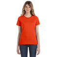 thumbnail image 1 of Anvil Women's 100% Cotton Seamed Collar T-Shirt 880, 1 of 5