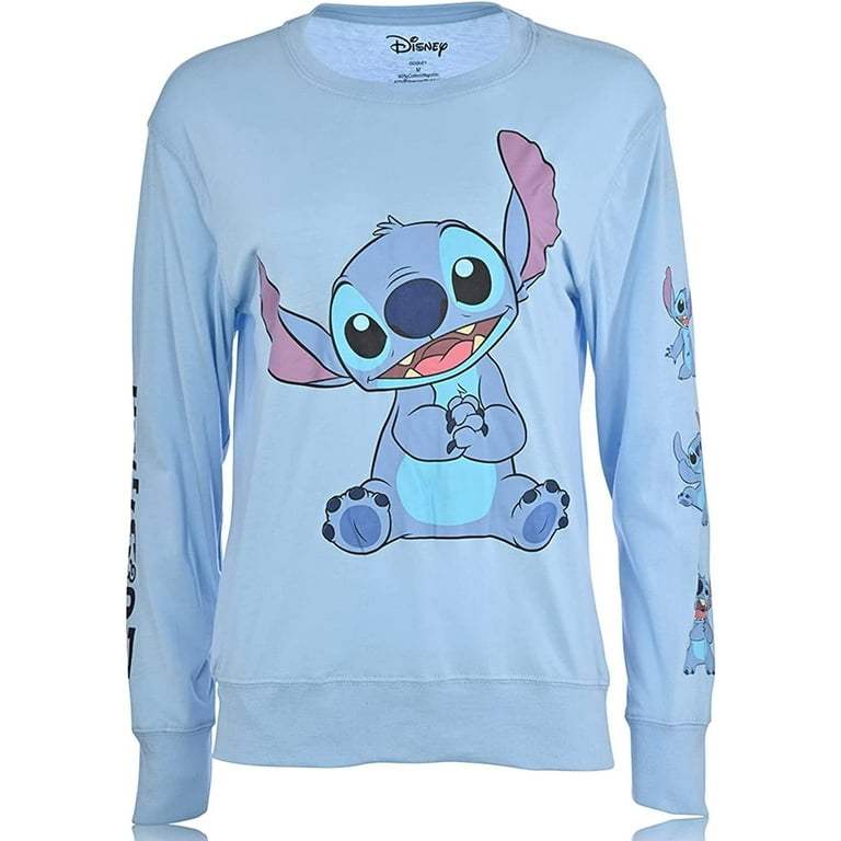 Women's stitching long sleeve shirt