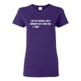 thumbnail image 1 of Ladies List Of Ain't Things Nobody Got Time For That T-Shirt Tee, 1 of 2