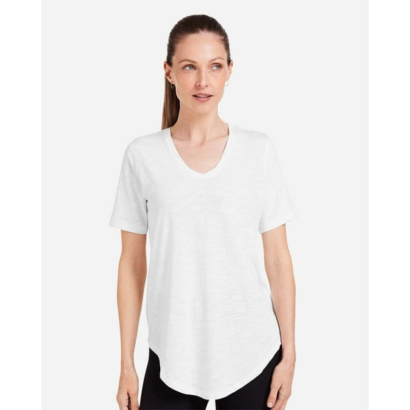 tasc TW668S Women's Longline T-Shirt-White-XS