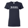 thumbnail image 1 of Ladies M.O.M.S Mothers Of Marvelous Sons Funny T-Shirt Tee, 1 of 2