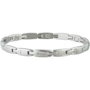 Ladies Magnetic Link Bracelet Stainless - Large & Extra Large