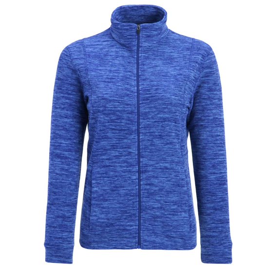 Ladies Marled Fleece Jacket