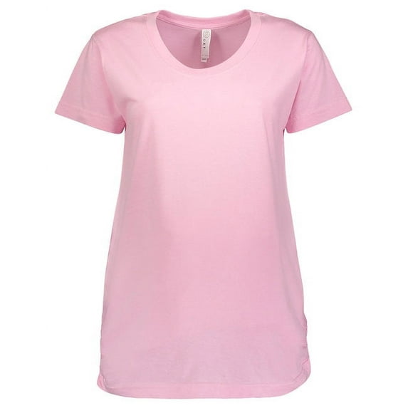 Ladies' Maternity Fine Jersey T-Shirt - PINK - S