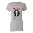 thumbnail image 1 of Ladies Maverick Of The Senate John McCain POW Hero Support DT T-Shirt Tee, 1 of 2