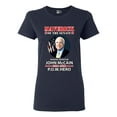 thumbnail image 1 of Ladies Maverick Of The Senate John McCain POW Hero Support DT T-Shirt Tee, 1 of 1