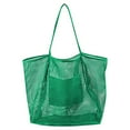 Ladies Mesh Beach Bag Pool Swimming Travel Vacation Tote Bag Summer