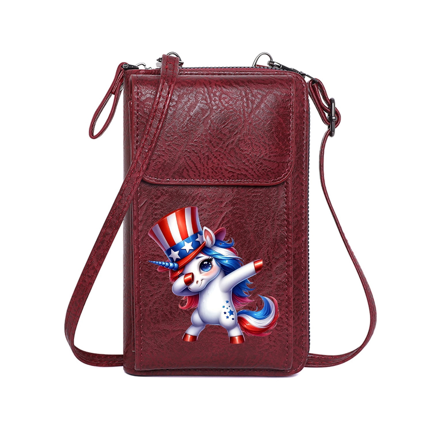 Ladies Messenger Bag Cute Print Women Crossbody Multi Card Slots Daily ...