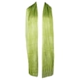 thumbnail image 1 of Ladies Metallic Shimmery Fringed Mesh Evening Scarf Lime Green, 1 of 28