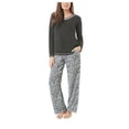 thumbnail image 1 of Ladies' Micro Spandex Pajama Set (X-Large, Black), 1 of 1