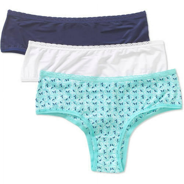 3-Pack Microfiber Cheeky Panties