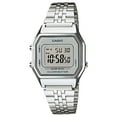 thumbnail image 1 of Ladies Mid-Size Silver Tone Digital Retro Watch LA-680WA-7DF, 1 of 5