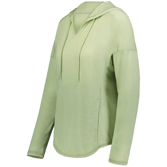 Holloway 222845.54T.XS Ladies Monterey Hoodie, Celery - Extra Small