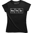 thumbnail image 1 of Ladies Mother Periodic Table Funny Science Mothers Day For Ladies T-Shirt, 1 of 4