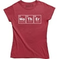 thumbnail image 1 of Ladies Mother Periodic Table Funny Science Mothers Day For Ladies T-Shirt, 1 of 4